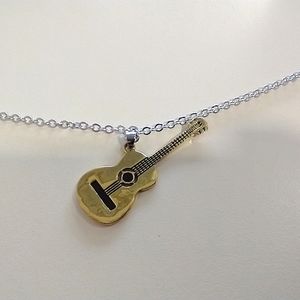 🧁 3/$30 Acoustic Guitar Necklace NEW